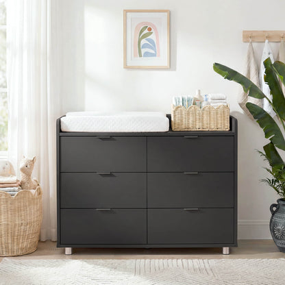 Keeva Pro 6-Drawer Double Dresser