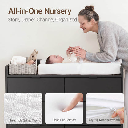 Keeva Pro 6-Drawer Double Dresser