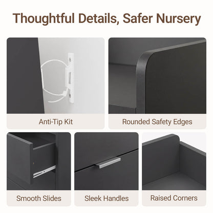 Keeva Pro 6-Drawer Double Dresser