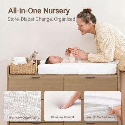 Keeva Pro 6-Drawer Double Dresser