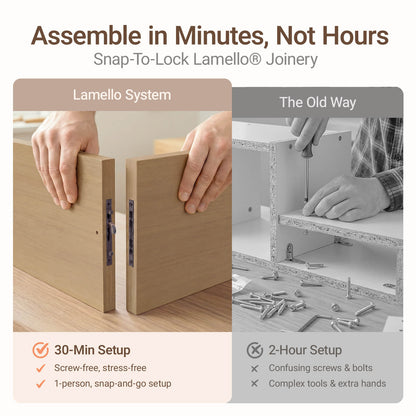 Keeva Pro 6-Drawer Double Dresser