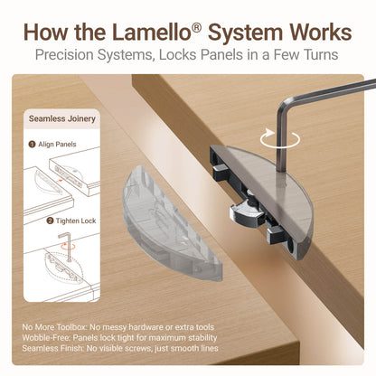 Keeva Pro 6-Drawer Double Dresser