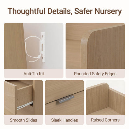 Keeva Pro 6-Drawer Double Dresser