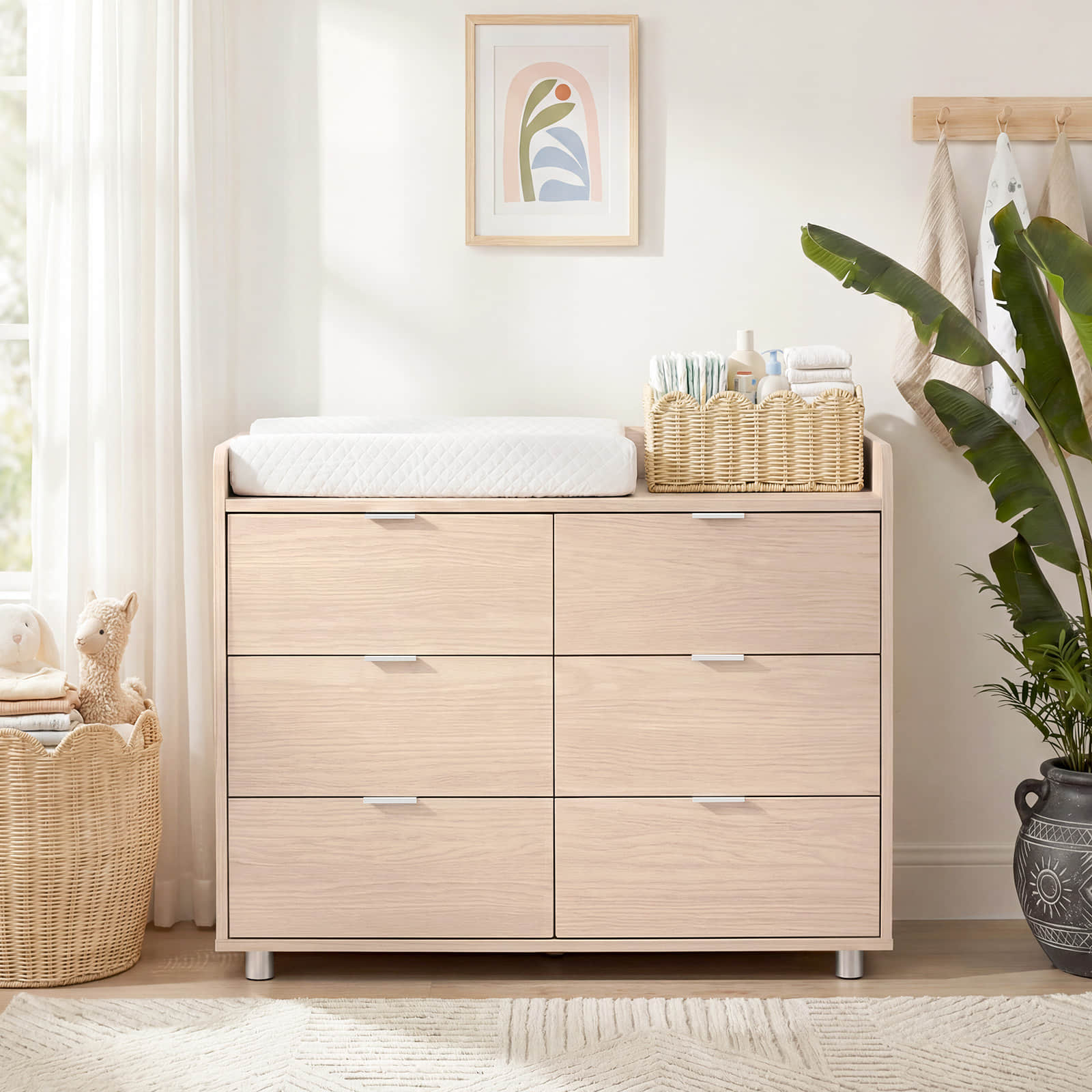 Keeva Pro 6-Drawer Double Dresser