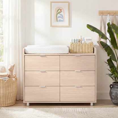 Keeva Pro 6-Drawer Double Dresser