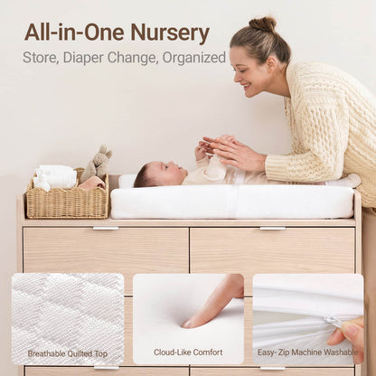 Keeva Pro 6-Drawer Double Dresser