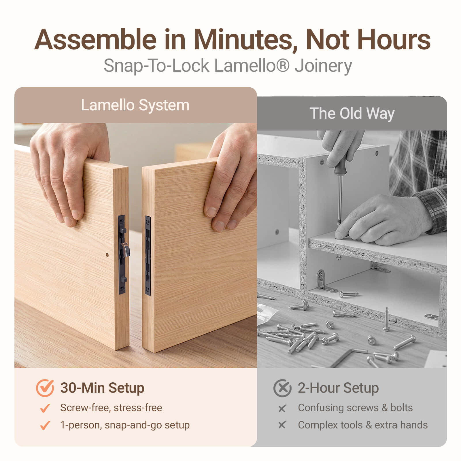 Keeva Pro 6-Drawer Double Dresser