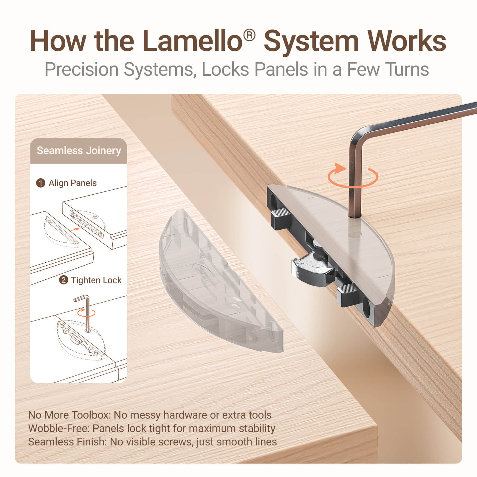 Keeva Pro 6-Drawer Double Dresser