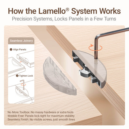 Keeva Pro 6-Drawer Double Dresser