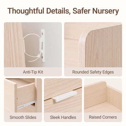 Keeva Pro 6-Drawer Double Dresser