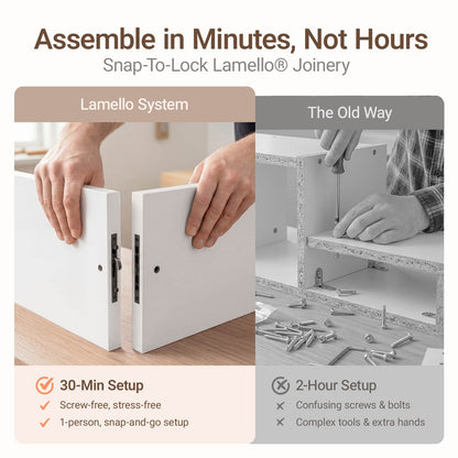 Keeva Pro 6-Drawer Double Dresser