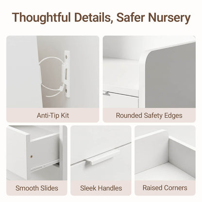 Keeva Pro 6-Drawer Double Dresser