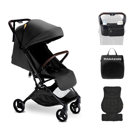 Ultra Air Carbon Fiber Lightweight Stroller With Organizer & Cushion