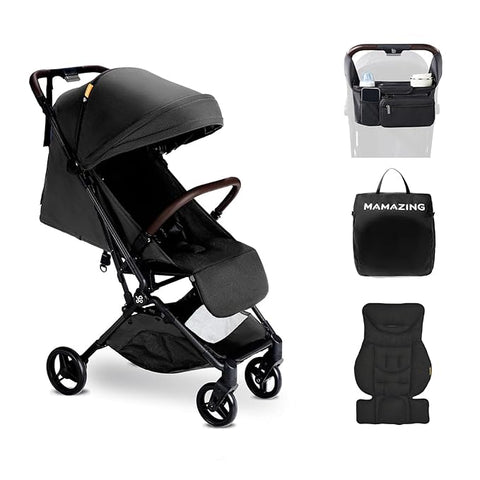 Ultra Air Carbon Fiber Lightweight Stroller With Organizer & Cushion