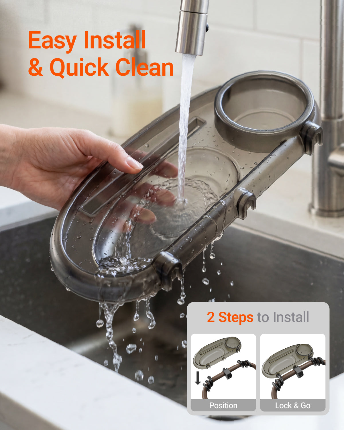 Universal Flexi-Grip Stroller Tray