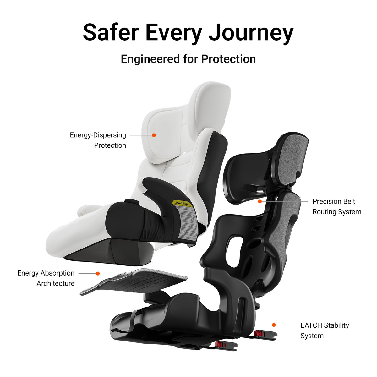 EverRise Booster Car Seat