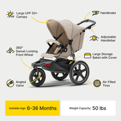 All-Terrain Jogging Stroller
