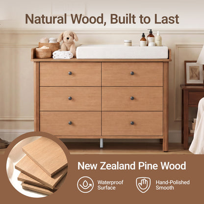 Keeva 6-Drawer Double Dresser