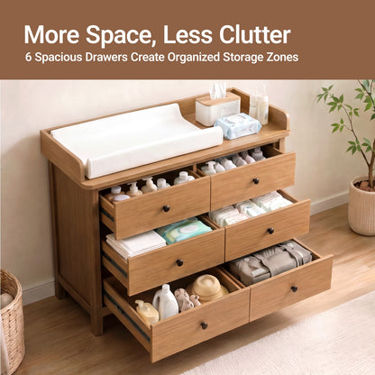 Keeva 6-Drawer Double Dresser
