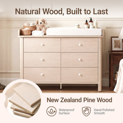 Keeva 6-Drawer Double Dresser