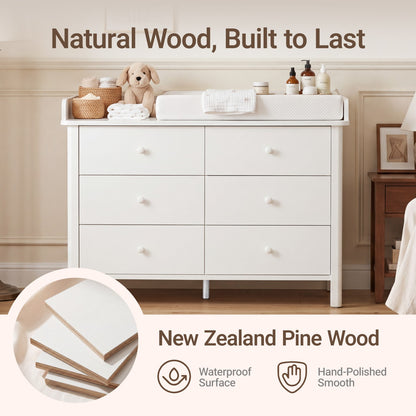 Keeva 6-Drawer Double Dresser