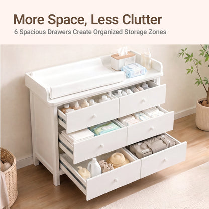 Keeva 6-Drawer Double Dresser