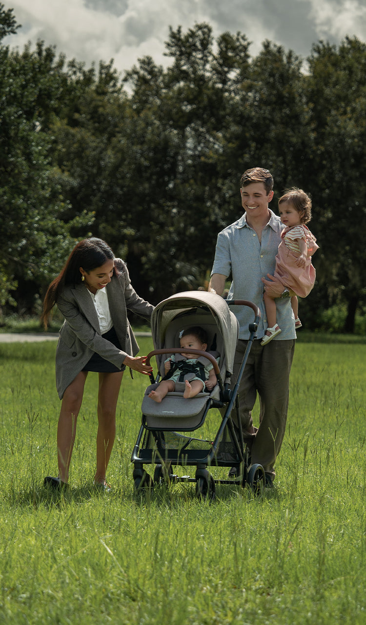 BABY Air Lux Baby Stroller – Lightweight Carbon Fiber Frame, One