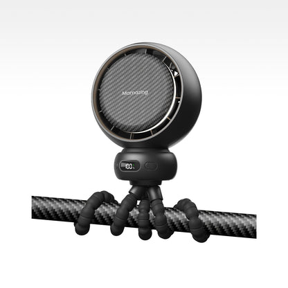 Auto-Oscillating Portable Stroller Fan with LED