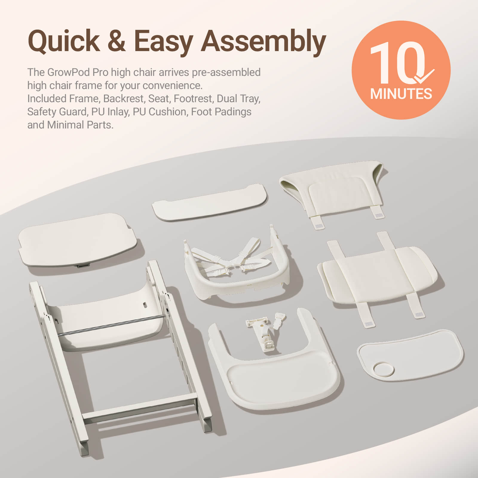 GrowPod Pro High Chair