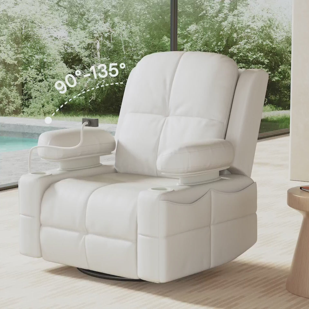 Load video: Lullapod Nursery Chair
