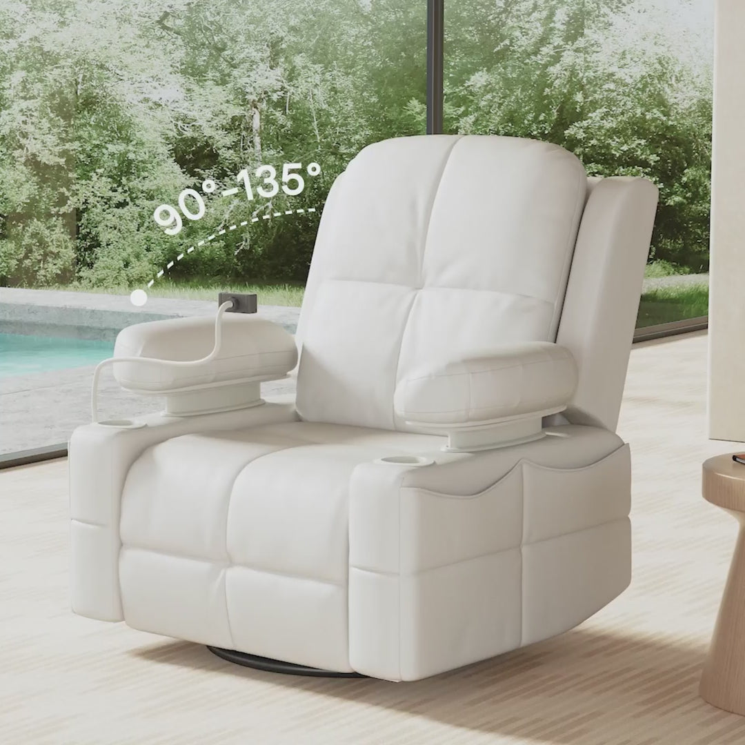 Load video: Lullapod Pro Nursery Chair