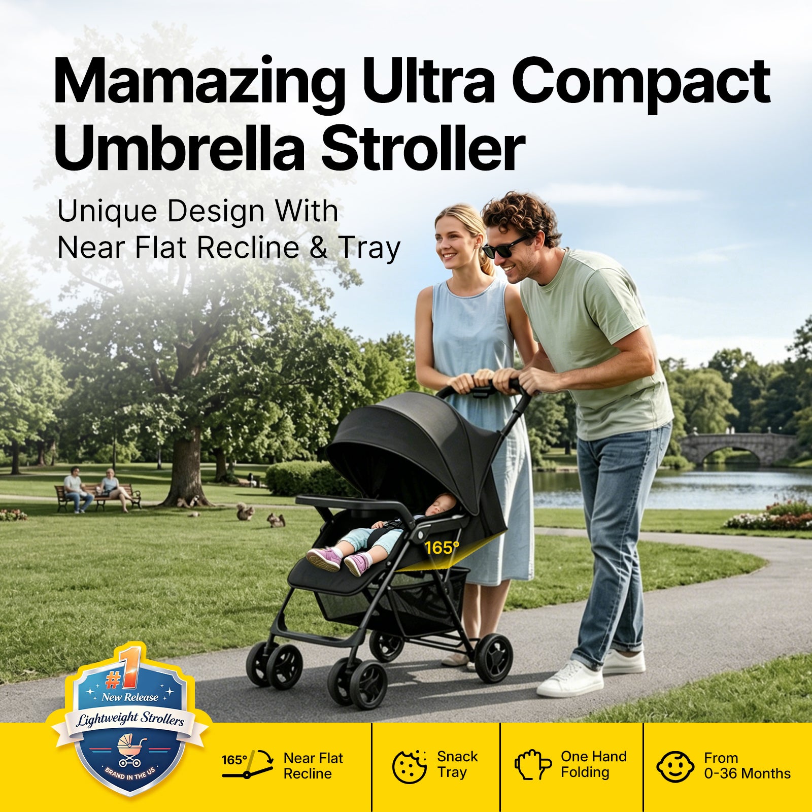 Lightweight Umbrella Travel Stroller