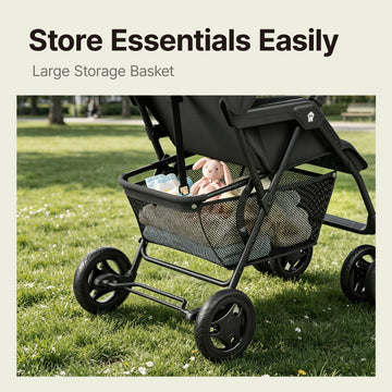 Lightweight Umbrella Travel Stroller, Stroller With Bag / Green
