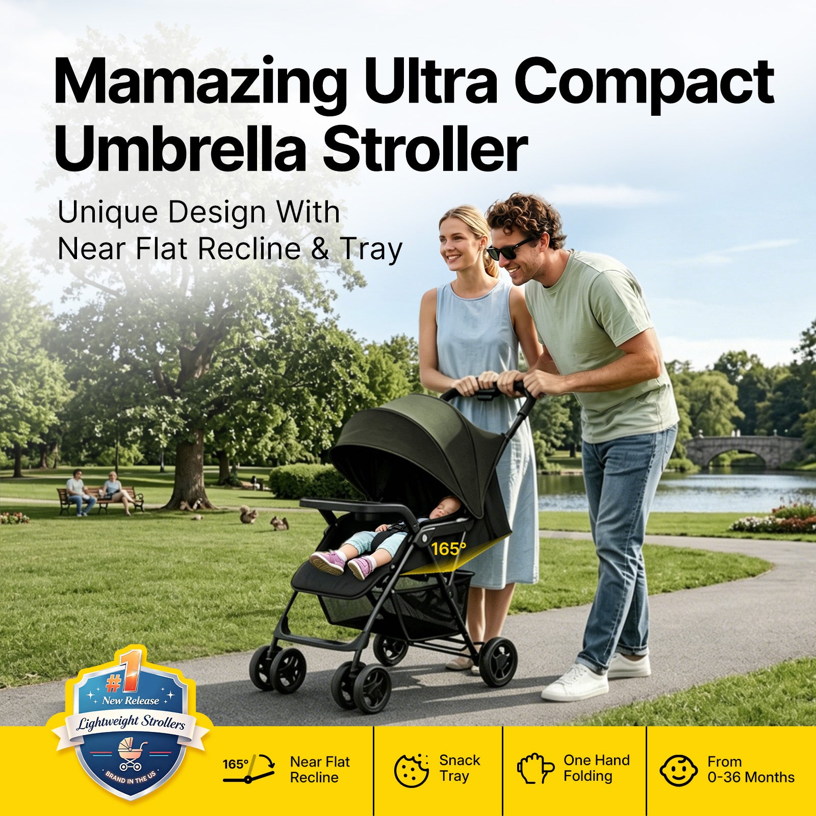Lightweight Umbrella Travel Stroller