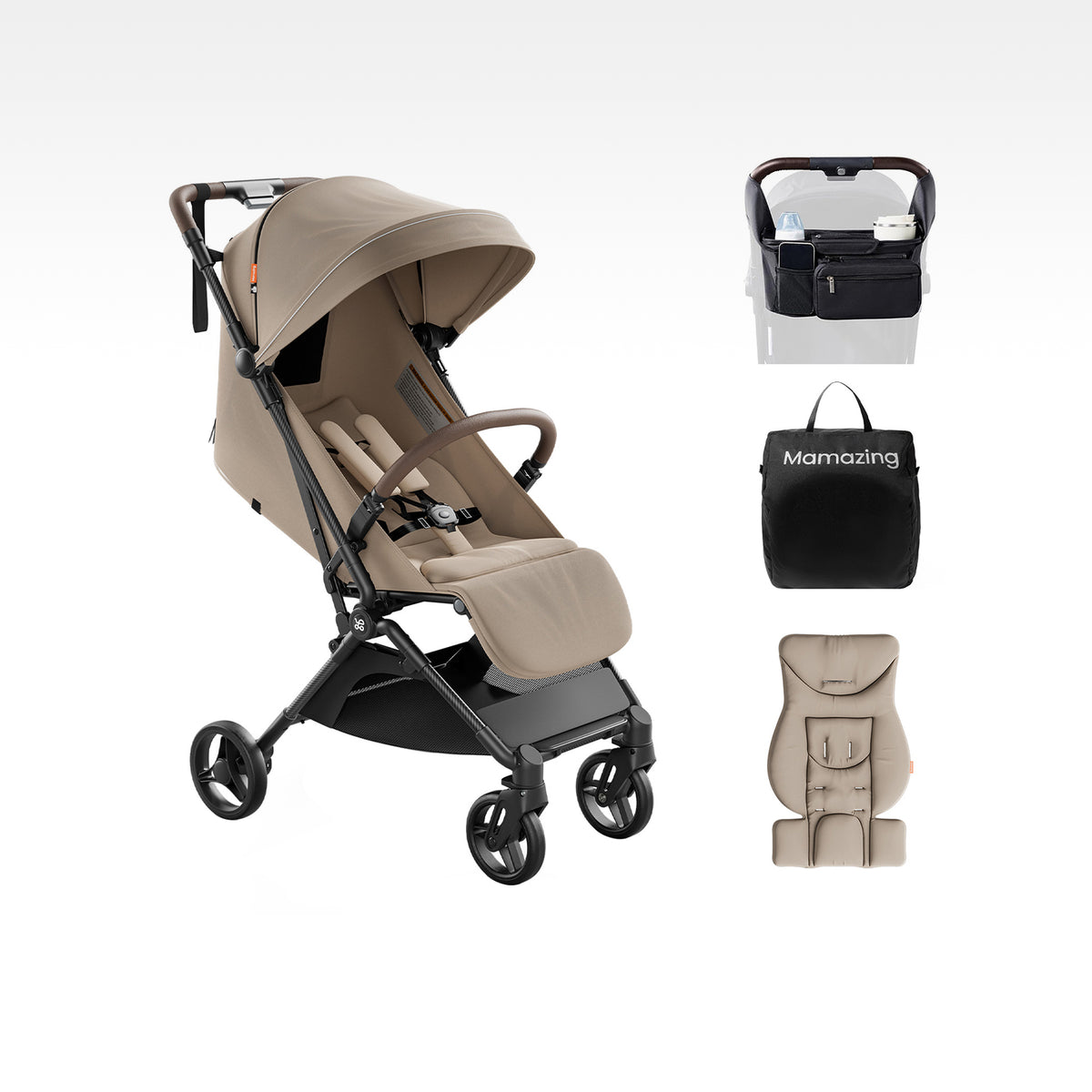Ultra Air Stroller With Organizer & Cushion